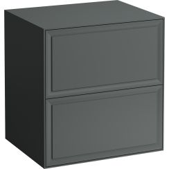 Laufen The New Classic Schrank mit Arbeitsplatte 57.5x45.5x60 cm Unterschrank hängend grau H4060060856271