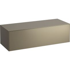 Laufen Sonar Schrank mit Arbeitsplatte 117.5x45.5x34 cm Unterschrank hängend kastanie-kupfer H4054200340421