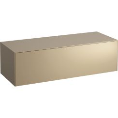 Laufen Sonar Schrank mit Arbeitsplatte 117.5x45.5x34 cm Unterschrank hängend gold H4054200340401