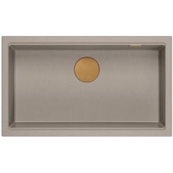 Quadron Logan graniteq-spüle 76x45 cm beige HQD7644U4_PVDC1_U