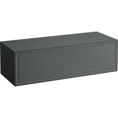 Laufen The New Classic Schrank mit Arbeitsplatte 117.5x45.5x34.5 cm Unterschrank hängend grau H4060250856271