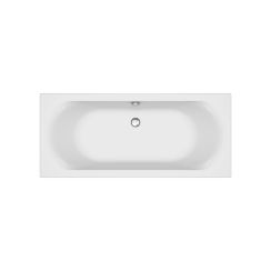 Cersanit City Rechteckige Badewanne 170x75 cm weiß S301336