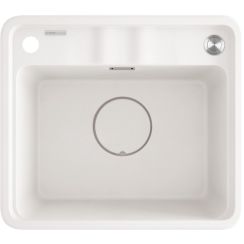 Deante Momi granitspüle 50x44 cm weiß ZKM_A103