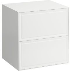 Laufen The New Classic Schrank mit Arbeitsplatte 57.7x45.5x60 cm Unterschrank hängend weiß H4060060856311