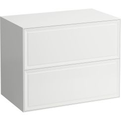 Laufen The New Classic Schrank mit Arbeitsplatte 77.7x45.7x60 cm Unterschrank hängend weiß H4060160856311