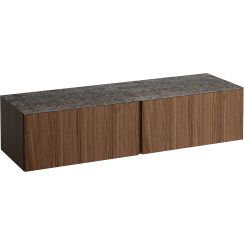Laufen Il Bagno Alessi Schrank mit Arbeitsplatte 160x50x37 cm Unterschrank hängend H4323300976301