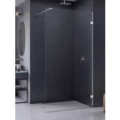New Trendy Eventa Begehbare Duschwand 120 cm chrom Glanz/durchsichtiges Glas EXK-4622