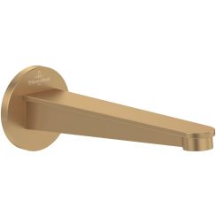 Villeroy & Boch Conum Auslauf für Badewannenarmatur gold TVT12700300076