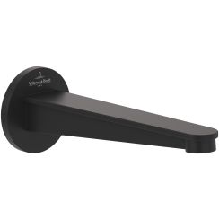 Villeroy & Boch Conum Auslauf für Badewannenarmatur schwarz TVT127003000K5