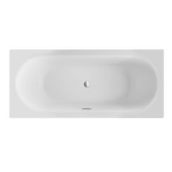 Besco Vitae Slim+ Schlanke rechteckige Badewanne 180x80 cm weiß #WAV180SB+