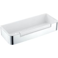 Stella Badezimmerkorb stahl-weiß 16.069