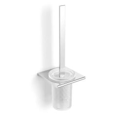 Stella Milano Klobürste verschraubt chrom-glas 12.430