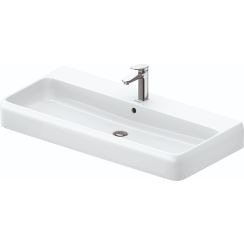 Duravit Qatego waschbecken 100x47 cm rechteckig Möbel weiß 2382102000