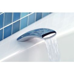 Sapho tippen sie auf den auslauf Badewanne chrom BD31051