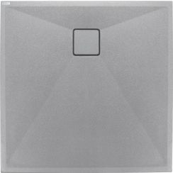 Deante Correo Quadratische Duschwanne 80x80 cm grau KQR_S42B