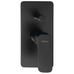 Sapho Spy badewannen- und duscharmatur Unterputz schwarz PY42/15