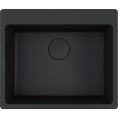 Franke Maris Granitspüle 59x50 cm schwarz 114.0693.579
