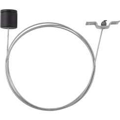 TK Lighting Tracer Kabelsystem x W schwarz-chrom 5304