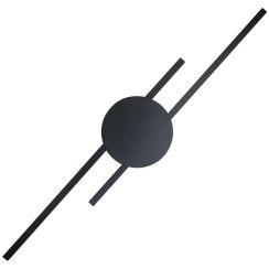 TK Lighting Java Wandleuchte 2x24 W schwarz 1367