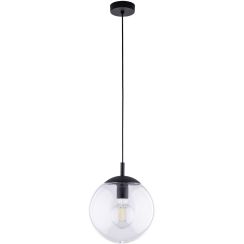 TK Lighting Esme Pendelleuchte 1x15 W schwarz-transparent 3266