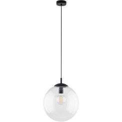 TK Lighting Esme Pendelleuchte 1x15 W schwarz-transparent 3268
