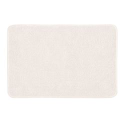 Kleine Wolke Marco Badezimmerteppich 60x50 cm rechteckig weiß 9184100433