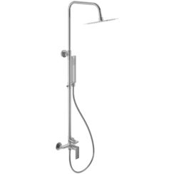 Excellent Rain Glad Duschset Wandmontage mit Regenbrause chrom ARNL.1181CR