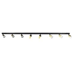 TK Lighting Top Deckenlampe x10 W schwarz-gold 5997