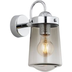 Argon Pasadena Leuchter 1x15 W chrom-verraucht 4718