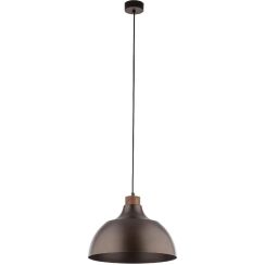 TK Lighting Cap Pendelleuchte 1x15 W braun 6926