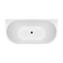 Set Wandmontierte Badewanne Oltens Delva 12019000, Verschlusskappe Oltens 09002300