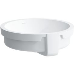 Laufen Living City Waschbecken 40x40 cm rund Unterbauwaschbecken weiß H8134380001091