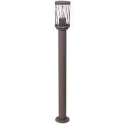 Rabalux Budapest Stehleuchte für den Außenbereich 1x40 W braun 8890