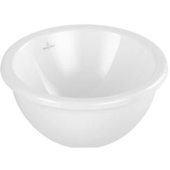 Villeroy & Boch Loop & Friends waschbecken 33x33 cm rund unterblattig weiß 4A510001