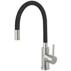 Ferro Zumba Inox küchenarmatur stehend schwarz-edelstahl BZA4BSS