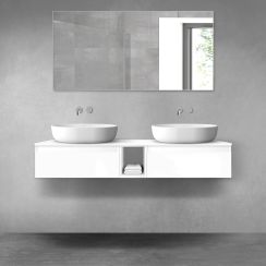 Set Kabinett Oltens Vernal 60009000, Naphtha-Arbeitsplatte Oltens Vernal 63011000, 60020000