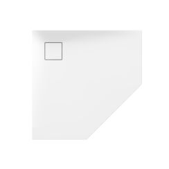 Cersanit Tako Fünfeckige Duschwanne 90x90 cm weiß S601-129