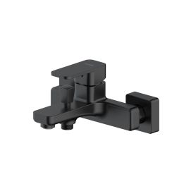 Oltens Hadsel Badewannen- und Duscharmatur Wandmontage schwarze Matte 34006300