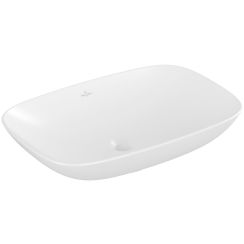 Villeroy & Boch Loop & Friends umywalka 63x43 cm owalna nablatowa biała 4A500101