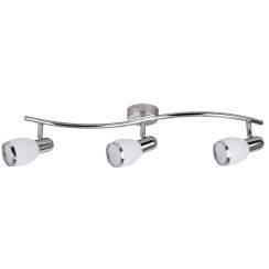 Rabalux Elite Deckenlampe 3x40 W weiß-chrom 6062