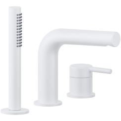 Excellent Pi badewannen- und duscharmatur awannenmontiert weiß AREX.1234WH