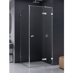 New Trendy Eventa Dusche 120x100 cm rechteckig chrom Glanz/durchsichtiges Glas EXK-4515