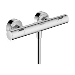 Hansgrohe Ecostat Fine Duscharmatur Wandmontage mit Thermostat chrom 13324000
