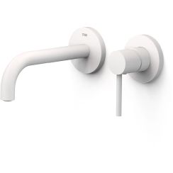 Tres Study Exclusive Waschtischarmatur Unterputz weiß 26230021BM