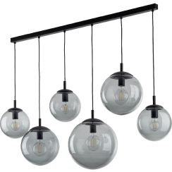 TK Lighting Esme Pendelleuchte 6x15 W graphit 5383
