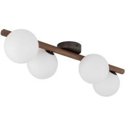 TK Lighting Estera Deckenlampe 4x8 W holz 10270