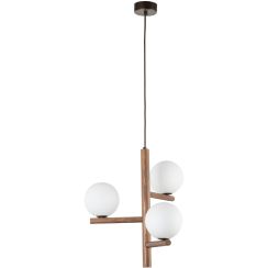 TK Lighting Estera Pendelleuchte 3x8 W holz 10271