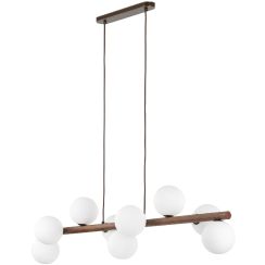 TK Lighting Estera Pendelleuchte x8 W holz 10273
