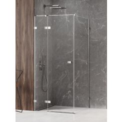 New Trendy Avexa Dusche 120x120 cm quadratisch chrom Glanz/durchsichtiges Glas EXK-1513