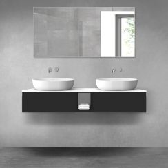 Set Kabinett Oltens Vernal 60009300, Naphtha-Arbeitsplatte Oltens Vernal 63011000, 60020300